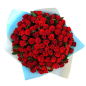 101 красная роза 50 см фото