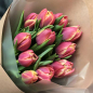 11 пионовидных тюльпанов в ассортименте фото
