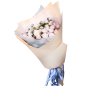Букет из 17 кустовых роз Бомбастик фото