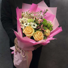 Букет цветов «Для мамы» фото