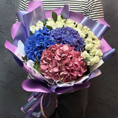 Букет цветов «Эйфория» фото