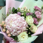 Букет цветов «Маленький праздник»  фото
