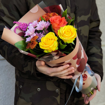 Bouquet of flowers "Romance" buketland.com.ua Bouquet of flowers "Romance" photo