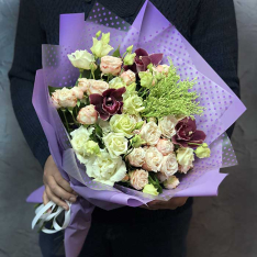 Букет цветов «Сенсация» фото