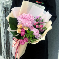 Букет цветов  «Таити» фото