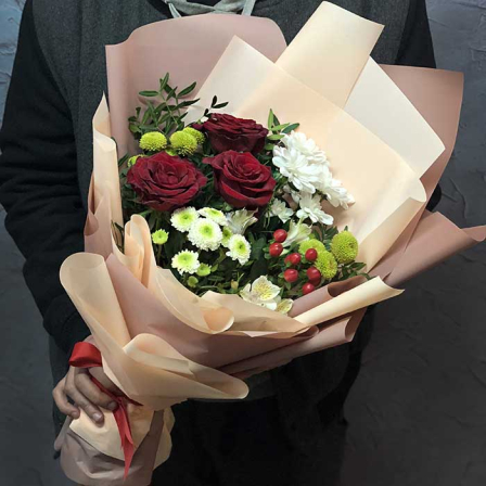 Букет цветов «Я влюблен» фото