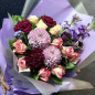 Букет цветов «Яркая любовь» фото