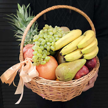 Фруктовая корзина «Минутка здоровья» buketland.com.ua Фруктовая корзина «Минутка здоровья» фото