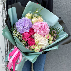 Букет цветов «Ароматный сад» фото