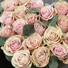 Сердце с эквадорскими розами «Джульетта» фото